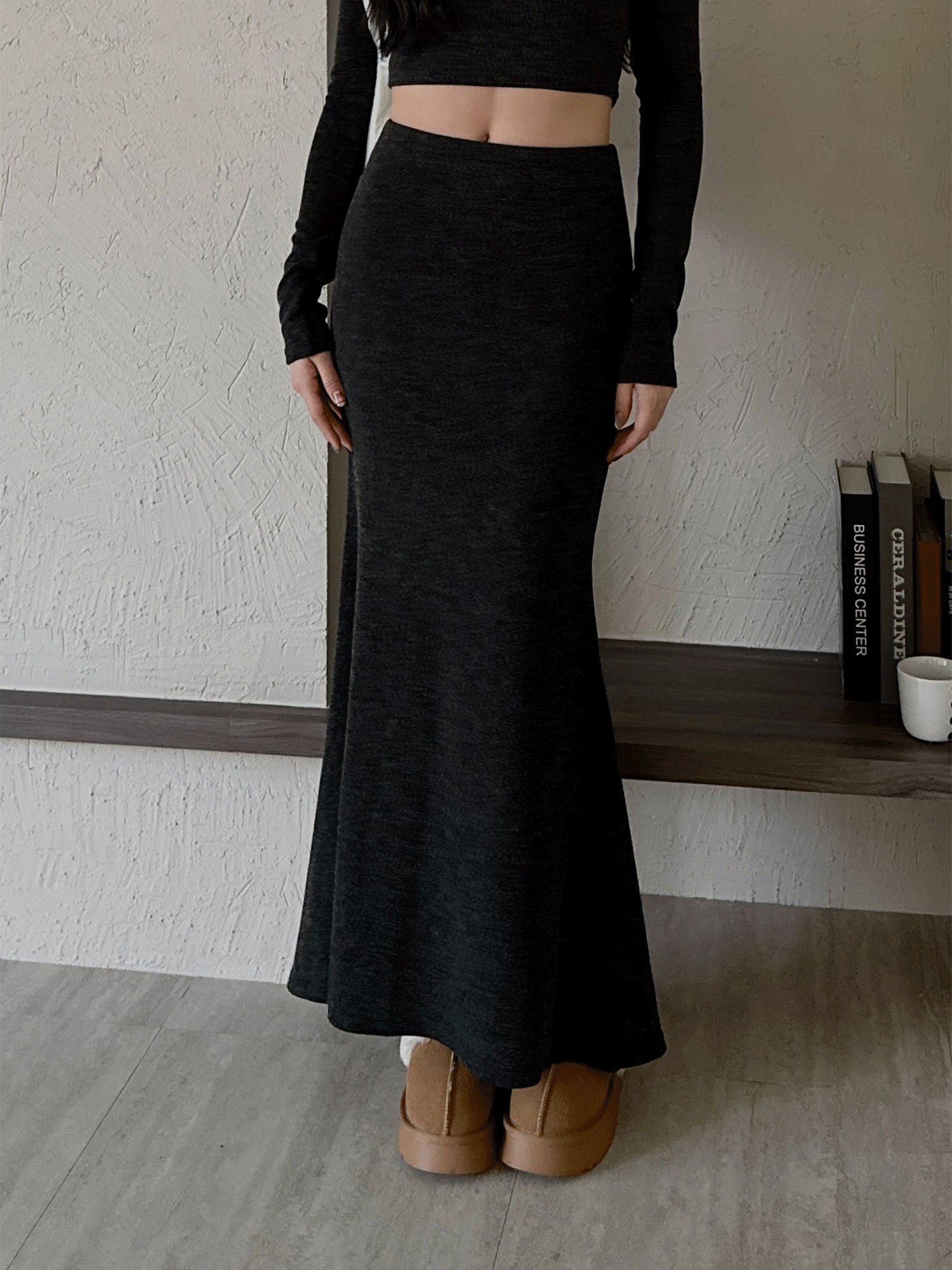 曲線魚尾裙套裝