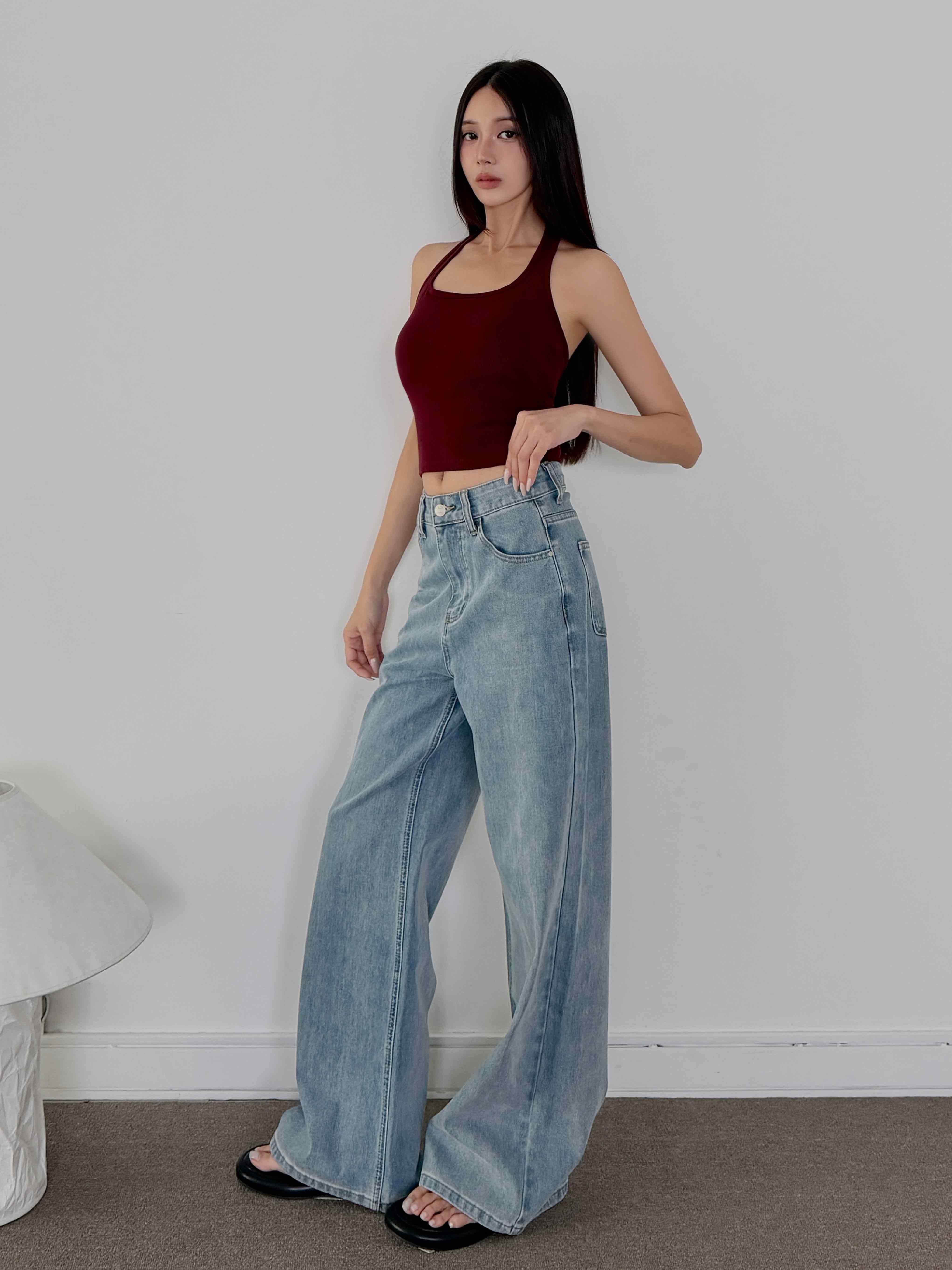 棉彈繞脖美背 BRA TOP