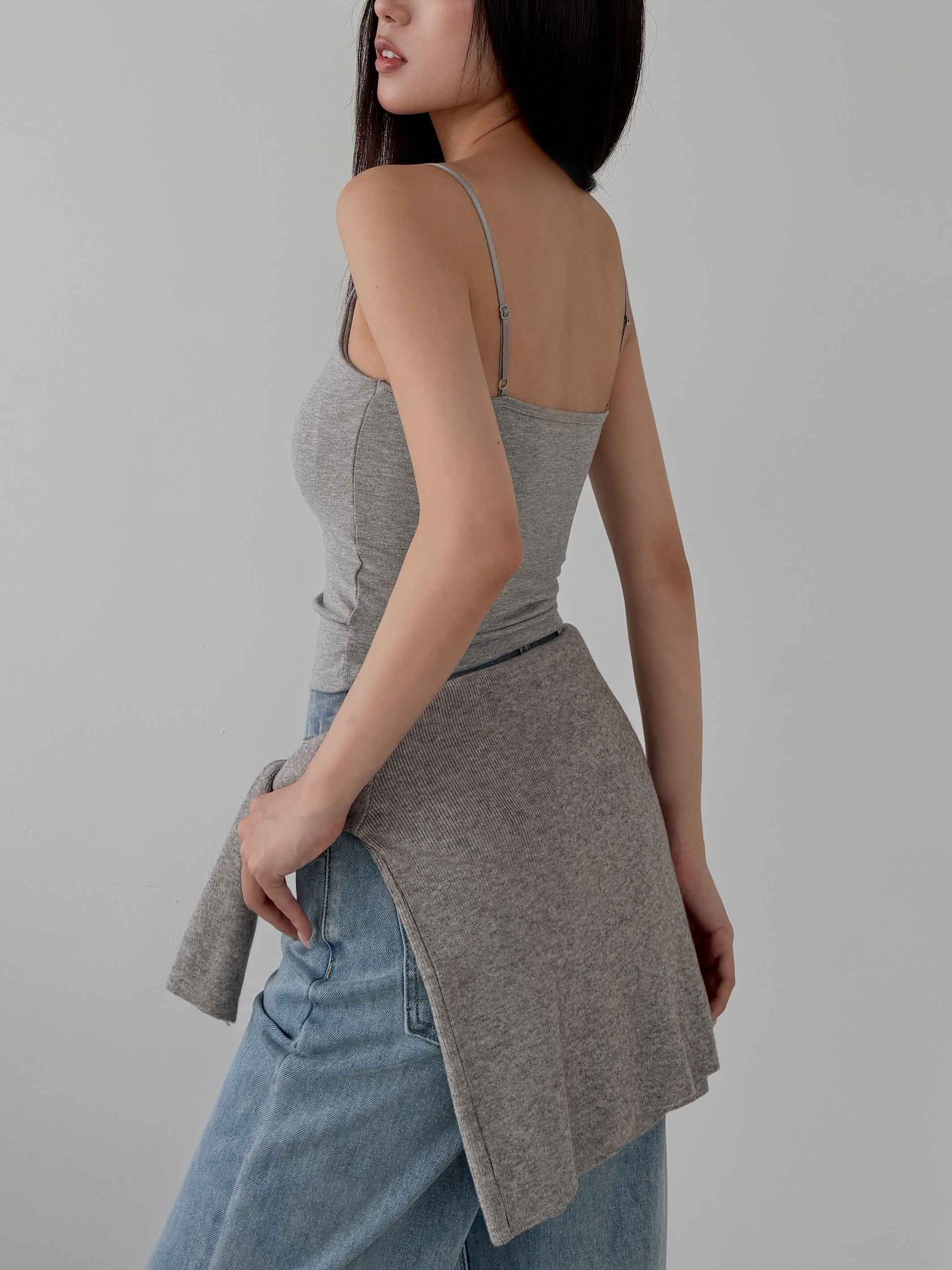棉質彈力可調肩 BRA TOP