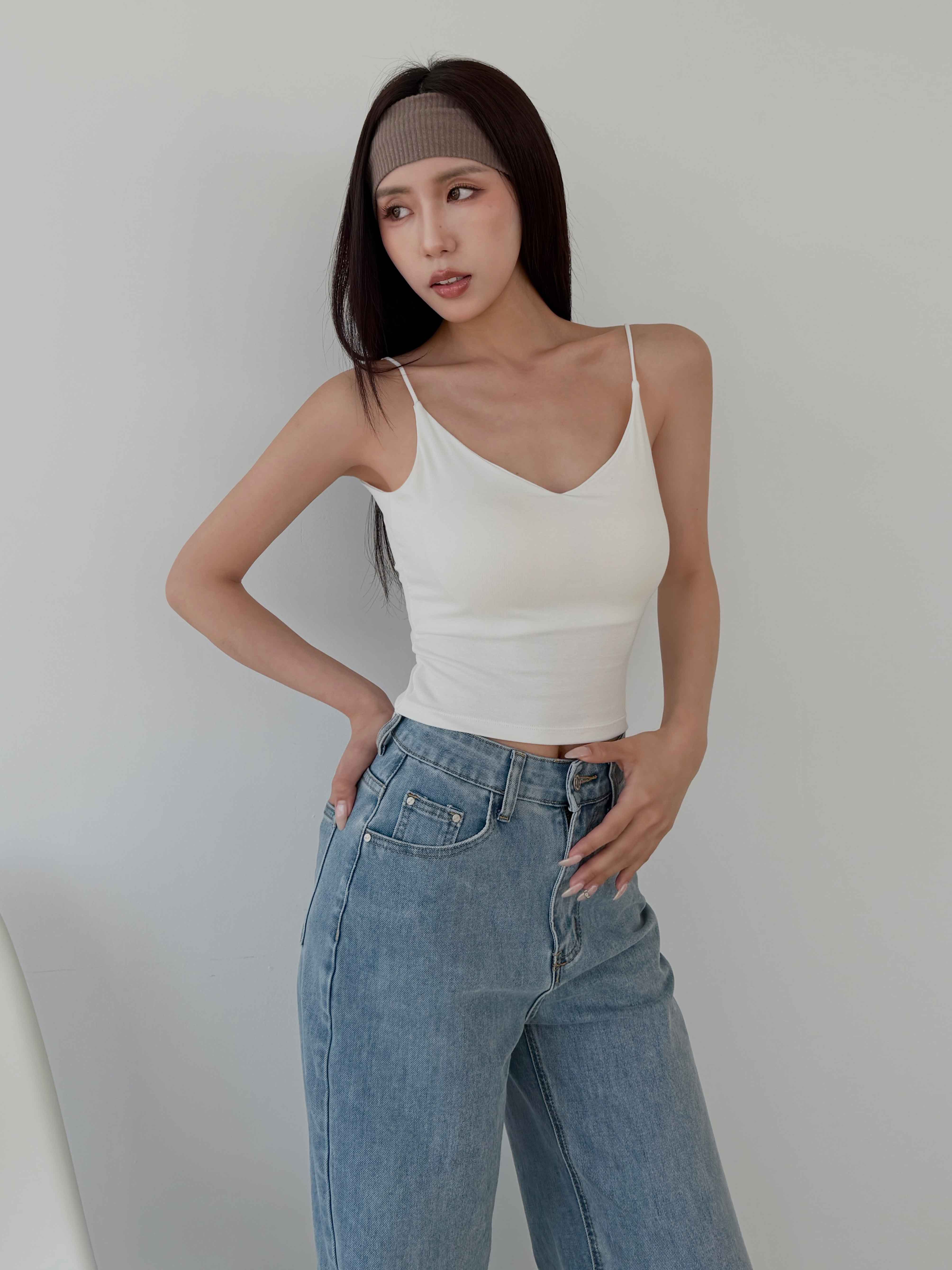 棉彈後V美背 BRA TOP