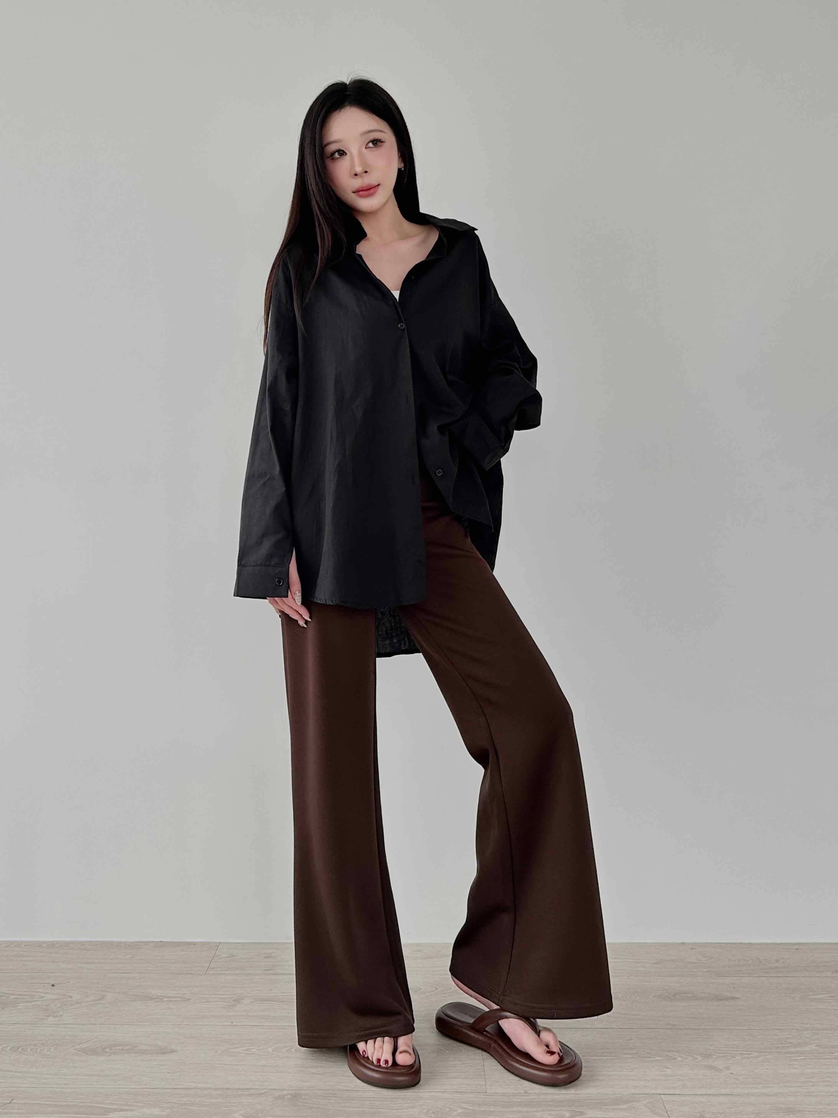 100%棉質經典寬鬆襯衫