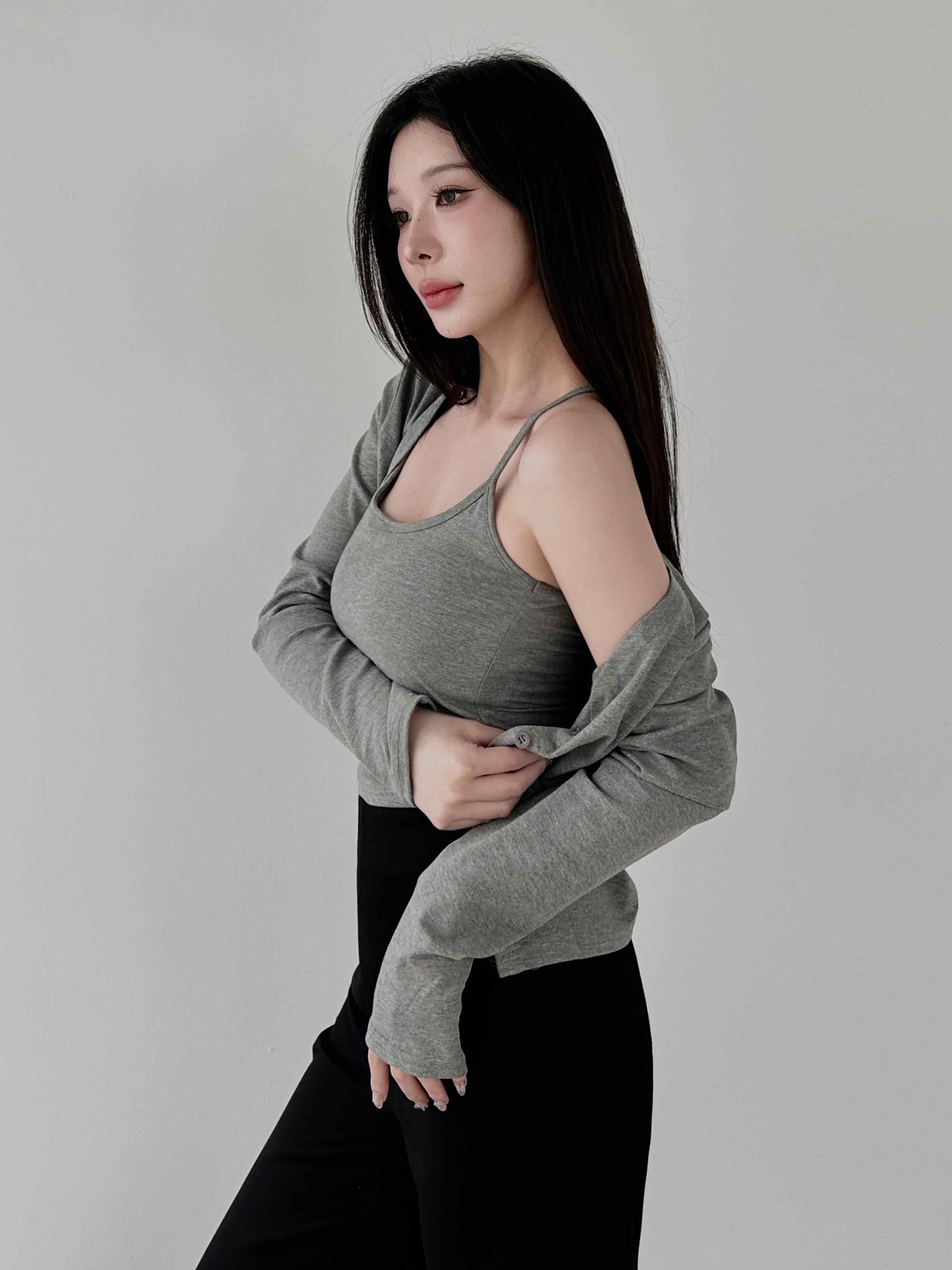 柔彈棉質兩件式 BRA TOP