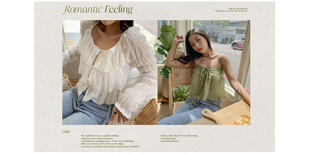 Romantic Feeling｜Apr.浪漫春夏氣息